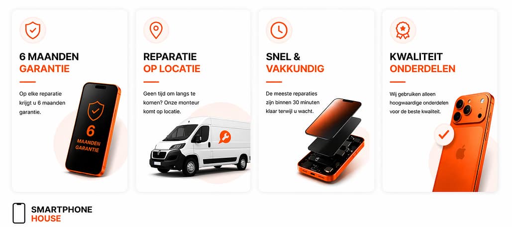 iPhone kapot reparatie Alkmaar
